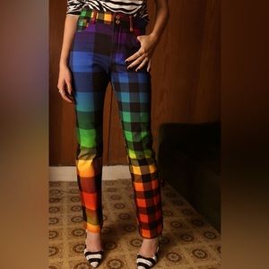 BruceGlen rainbow pants